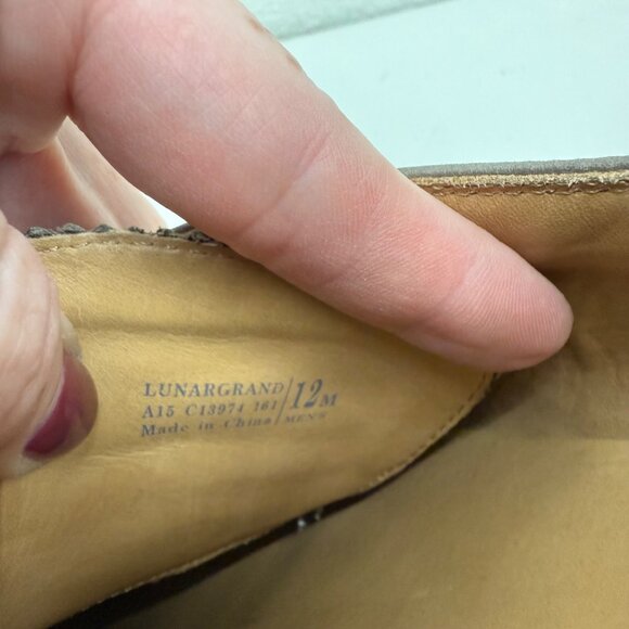 Cole Haan Lunargrand Wing Tip Oxford Leather Dress Shoes Mens size 12 M main image 6